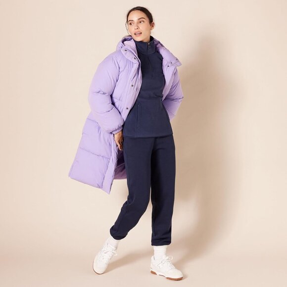 Women's Recycled Polyester Long-Sleeve Quarter-Zip Fleece Jacket Plus Size - Picture 5 of 8